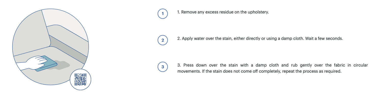 How to clean stains off a sofa in 3 easy steps